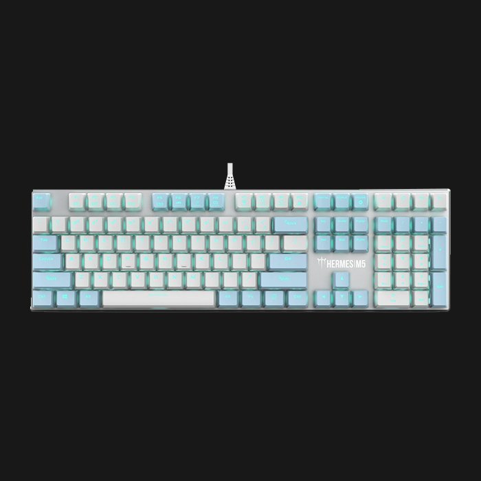 Gamdias Hermes M5 RGB Mechanical White Gaming Keyboard
